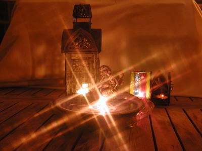 Fire fairy with star filter #2