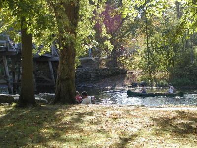 Can at the north bridge