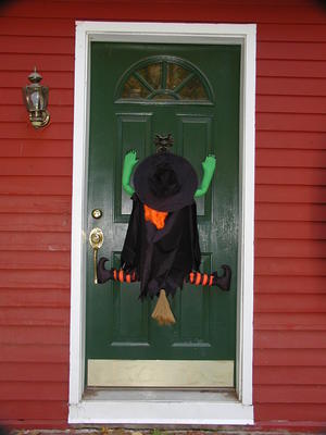 Ouch, that door must have hurt!