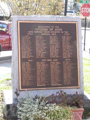 Ayer memorial detail #3