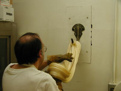 Making candy canes by hand #7