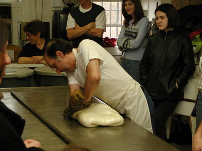 Making candy canes by hand #14
