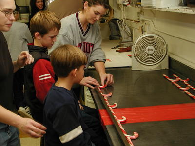 Making candy canes by hand #28