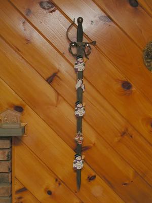 Christmas sword