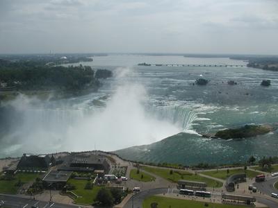 Horseshoe falls from the Minolta tower