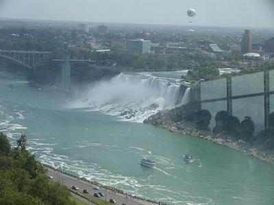 American falls from the Minolta tower