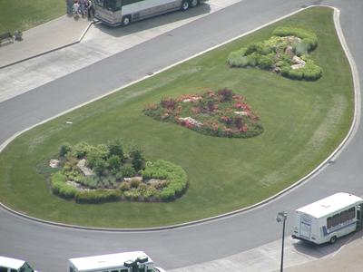 Garden spot taken from the Minolta tower