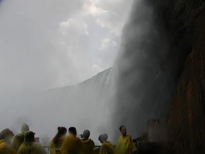 Journey behind the falls observation deck in front of Horseshoe Falls #4