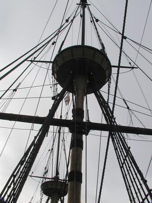 Rigging on the Mayflower-II #2