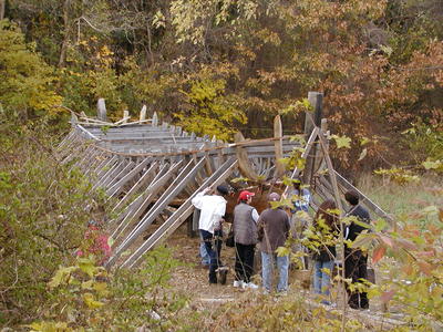 Building a 17th century shallop