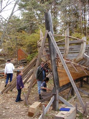 Building a 17th century shallop #3