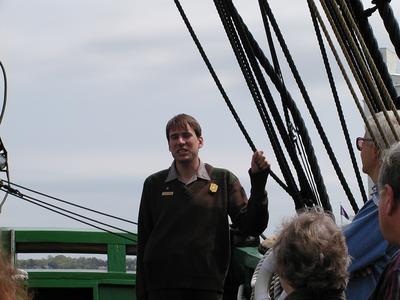 Tourguide for the Friendship and Custom House