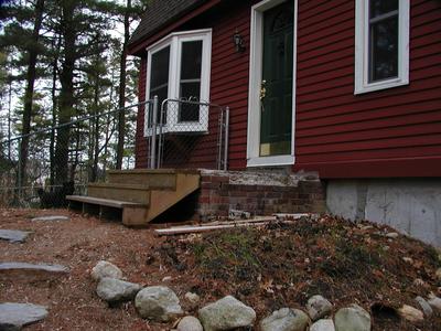 Front of our house before landscaping