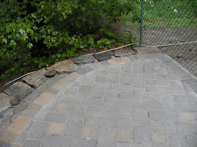 Building the front walkway #26