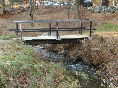 Wooden bridge