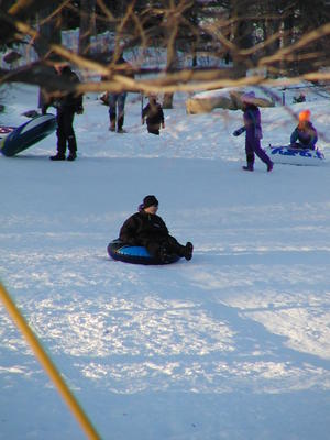 Sledding in Harvard, MA. #9