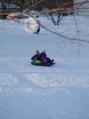 Sledding in Harvard, MA. #11