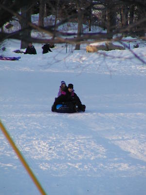 Sledding in Harvard, MA. #12