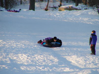 Sledding in Harvard, MA. #13