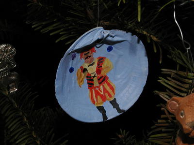 Juggler ornament