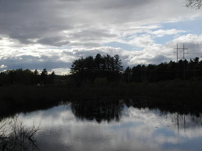 Clouds over Spectacle Pond #2