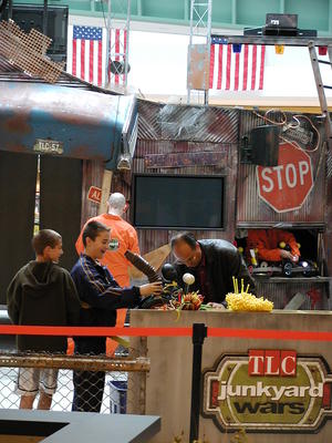 Building a car out of junk