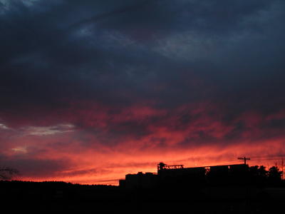 Sunset over the mill #2