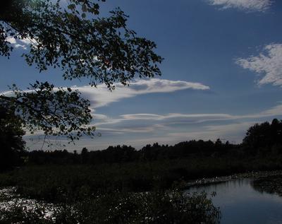 Clouds over Spectacle Pond #2