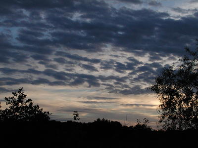 Sunset and clouds #6