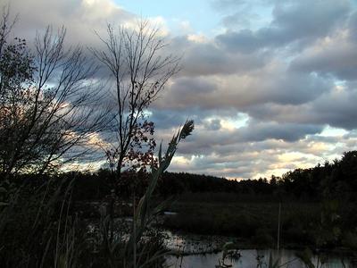 Clouds over Spectacle Pond #2