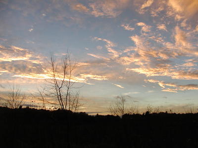 Sunset clouds