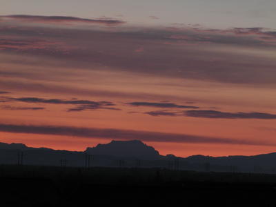 Colorful predawn in Arizona
