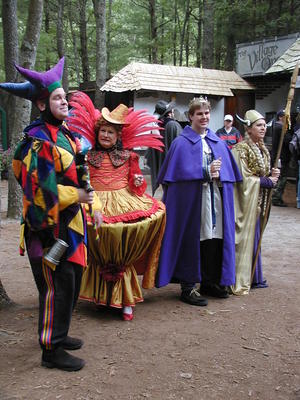 Welcoming the visitors