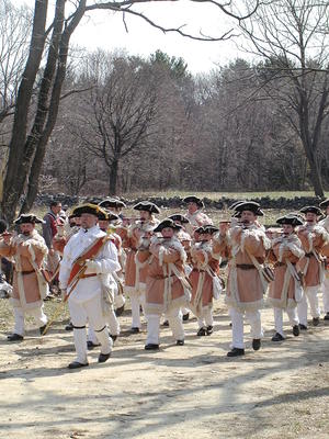 Pre-battle entertainment (group from Michigan)