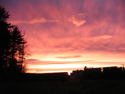 Sunset over the mill #2