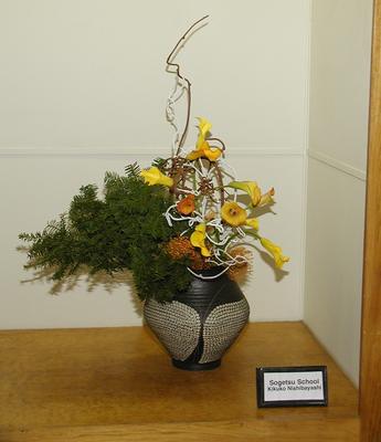 Sogetsu school - Kikuko Nishibayanshi