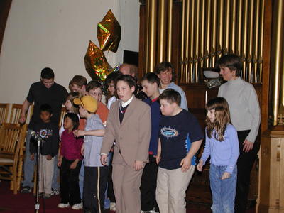 Dance with the junior choir