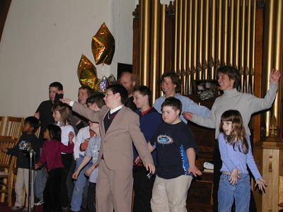 ance with the junior choir