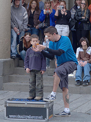 You have to wash behind your ears, look what I found there...