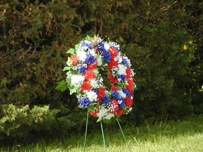 Memorial Day wreath