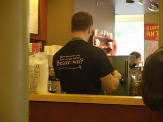 Boston Starbucks tee-shirt