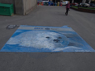 Sidewalk art by Sidewalk Sam