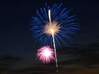 Oswego, New York fireworks #5