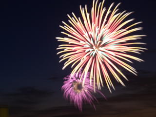 Oswego, New York fireworks #8