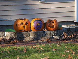 Decaying jack-o-laterns #2