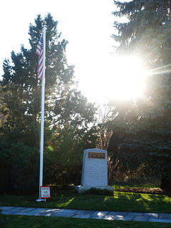 Forge Village veterns memorial