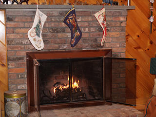 And the stockings were hung by the chimney with care