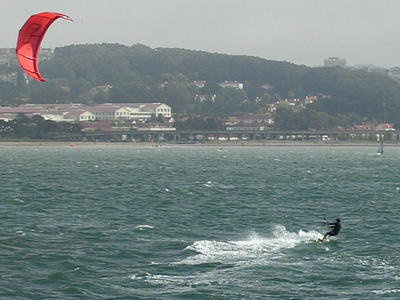 Kite skier #2