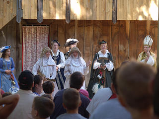 The nuns at the opening ceremony