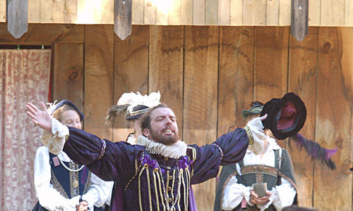 Lenny at the opening ceremony